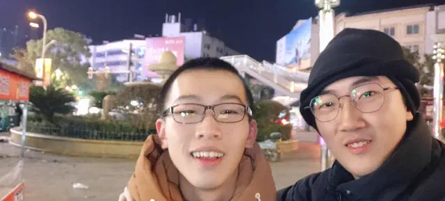与xx合照